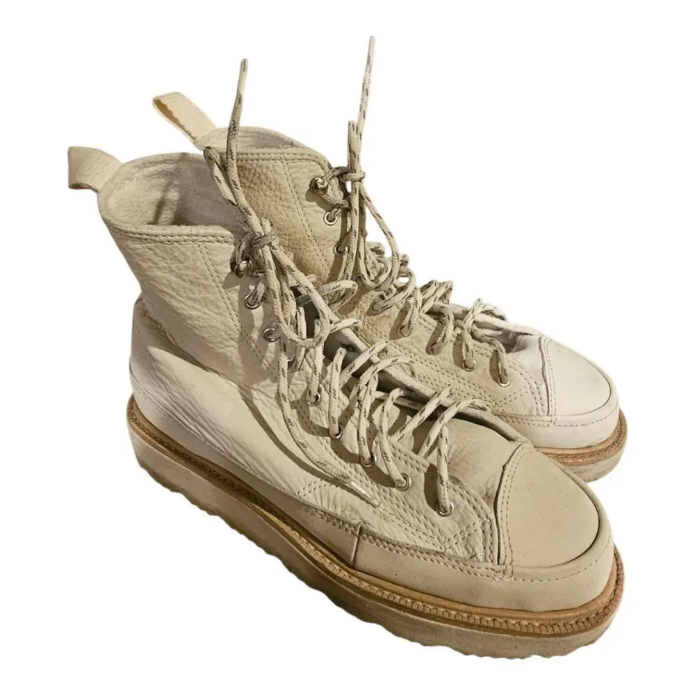 CONVERSE CHUCK TAYLOR Crafted Leather Boots - Size‎ 6 1/2
